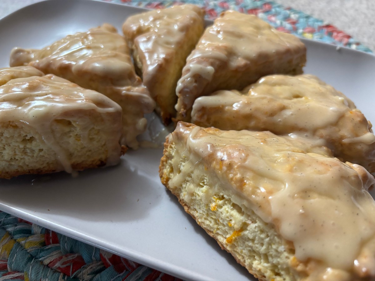 Audrey’s Favorite Glazed Orange Scones&nbsp;Recipe